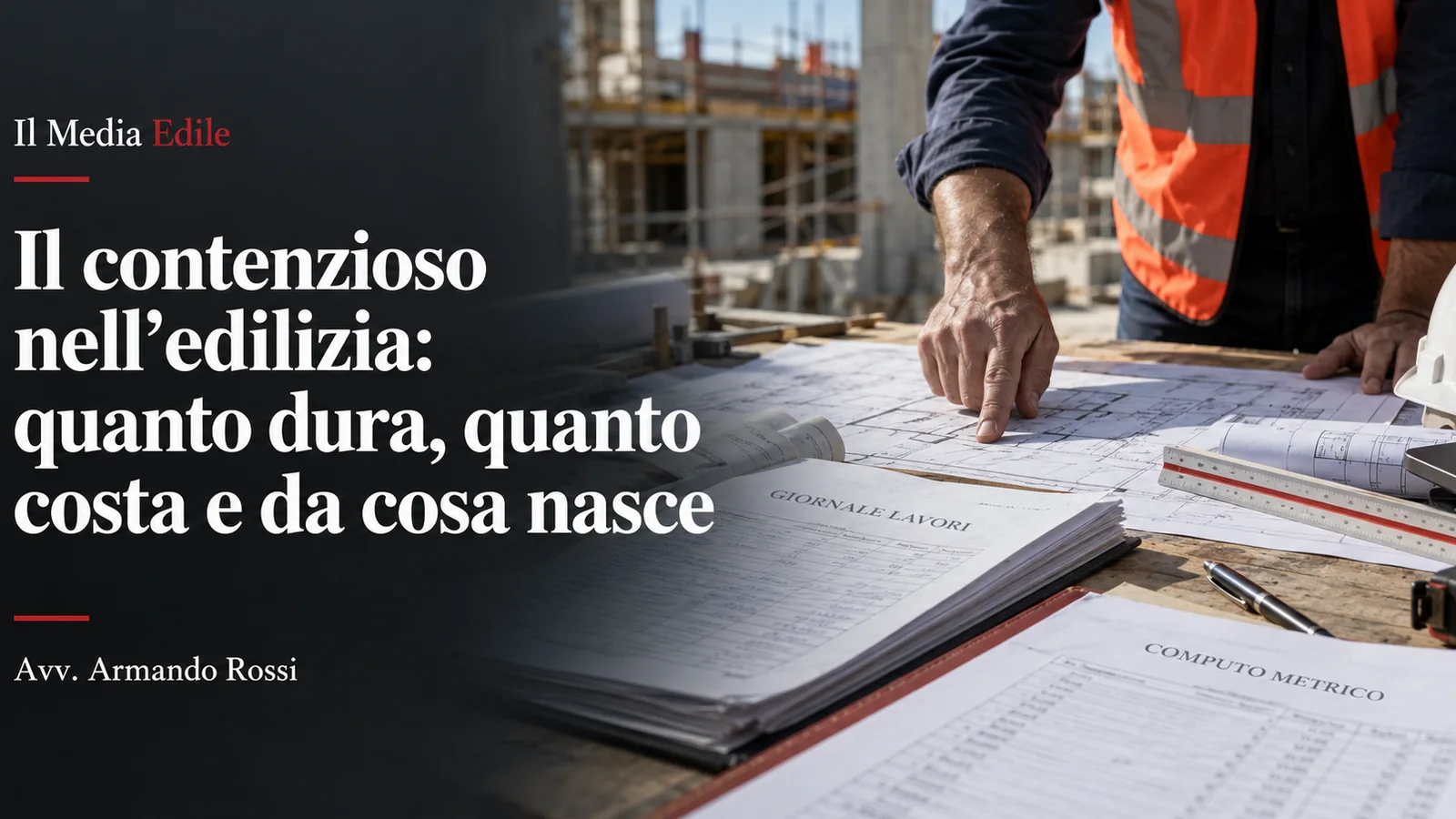 Il contenzioso nell’edilizia: quanto dura, quanto costa e da cosa nasce